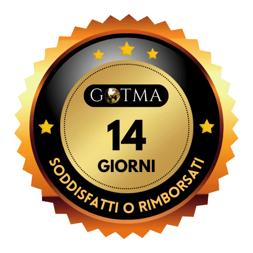 gotma - garanzia 14 giorni